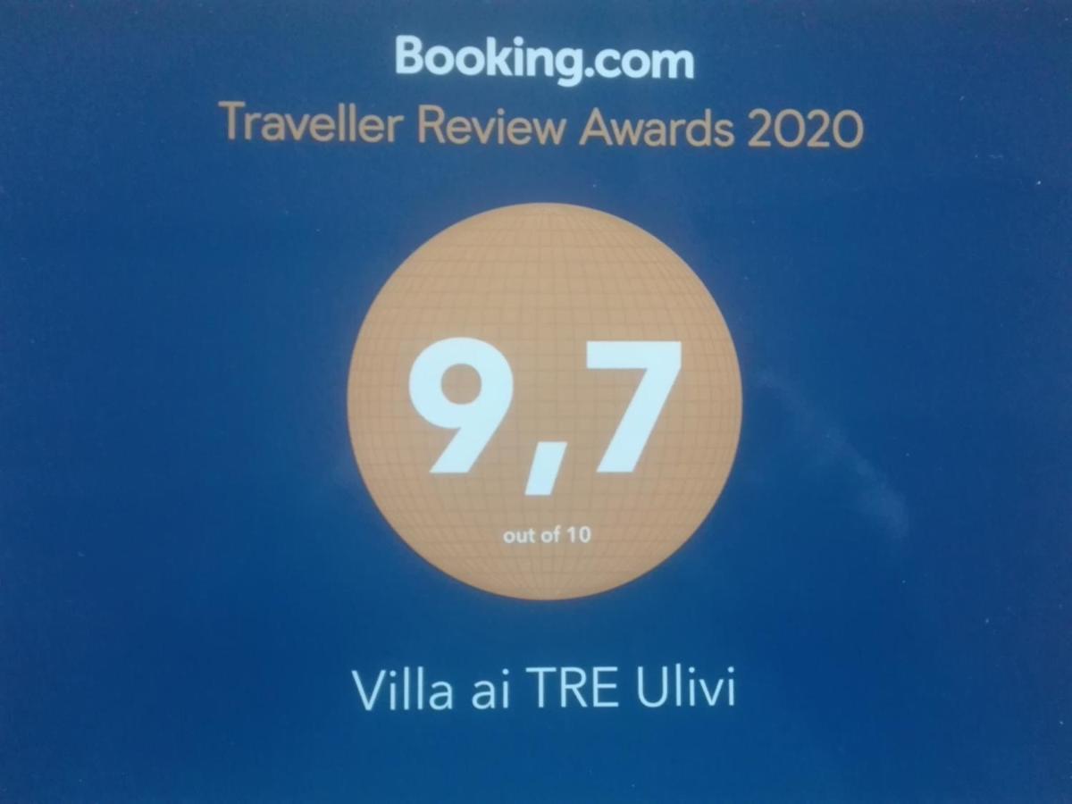 Villa Santoro Ai Tre Ulivi Con Piscina Privata Caiazzo ภายนอก รูปภาพ